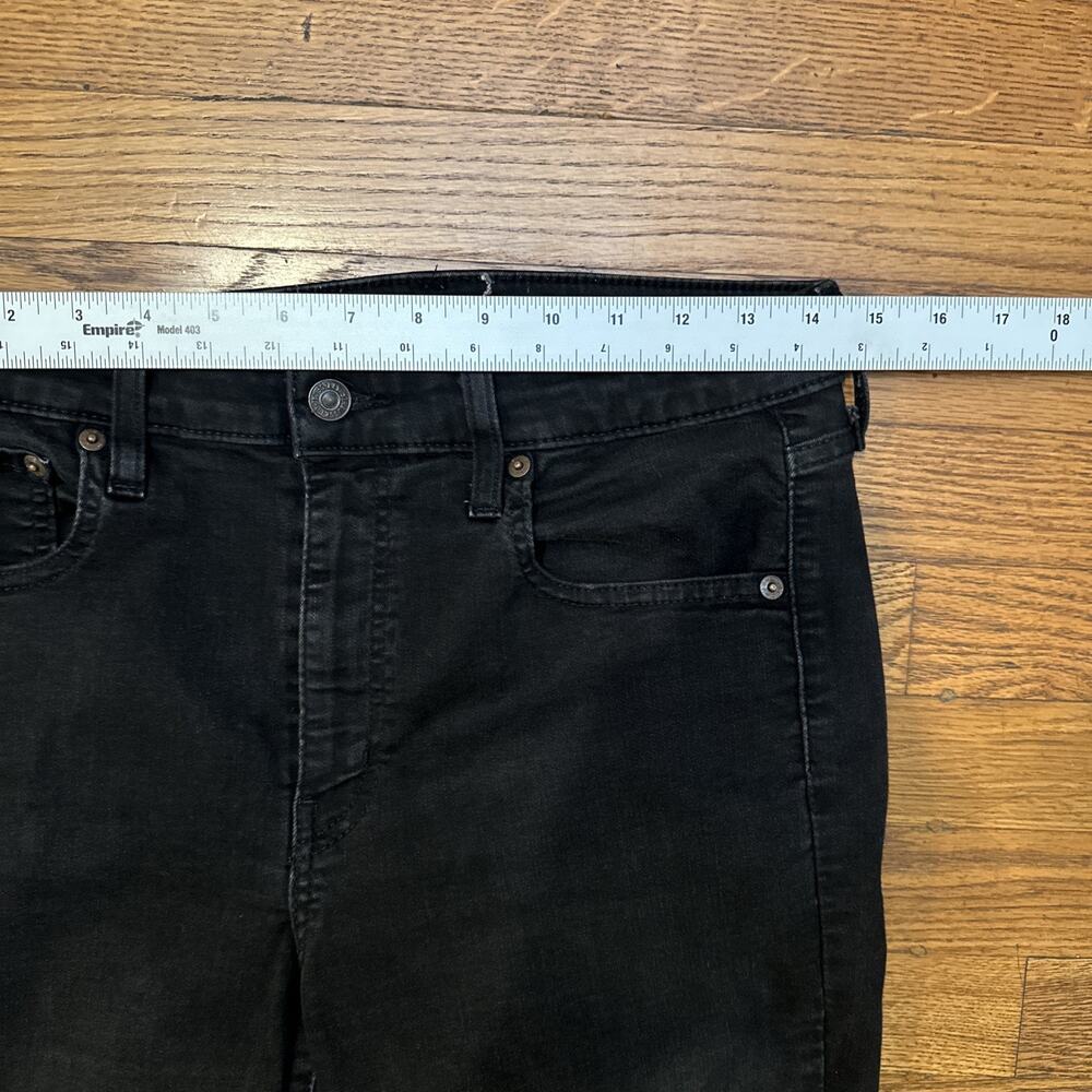 Levi’s Jeans Womens Black 726 Flare 31x32 Stretch Flared - Picture 6 of 13